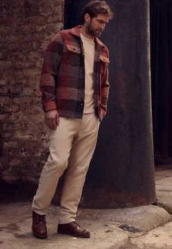 Overshirt van een polyestermix Overshirts|Overhemden