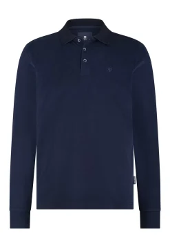 Outlet Polo met structuurgebreide kraag Polo's