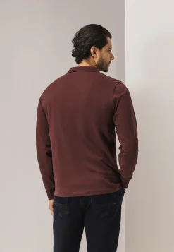 Best Polo met structuurgebreide kraag Polo's