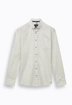 Discount Poplin overhemd met all-over print Overhemden