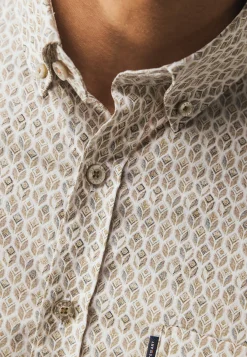 Hot Poplin overhemd met geometrische print Overhemden