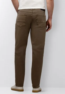 Outlet RACER 5-pocket van gekleurd stretchdenim Broeken