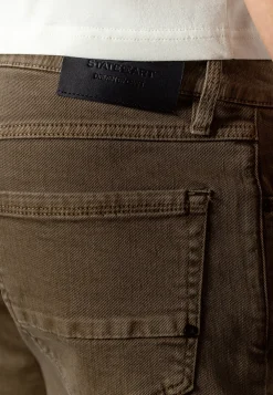 Outlet RACER 5-pocket van gekleurd stretchdenim Broeken