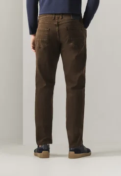 Clearance RACER 5-pocket van gekleurd stretchdenim Jeans|Broeken