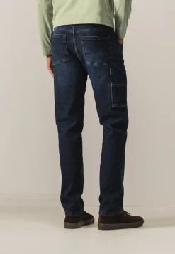 Sale RACER 5-pocket van stretchdenim met carpenterzak Jeans|Broeken
