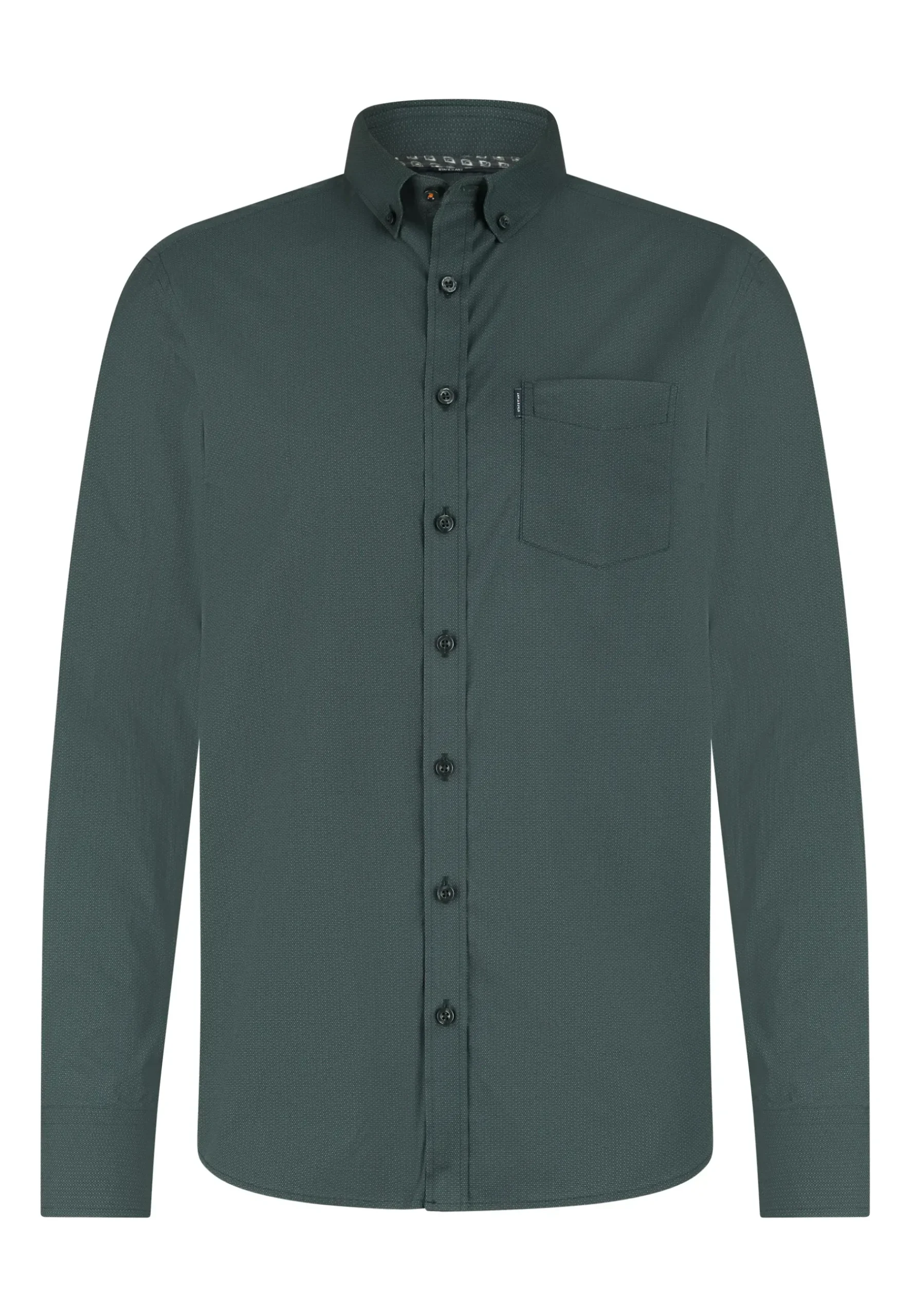 Regular fit overhemd met all-over print Overhemden