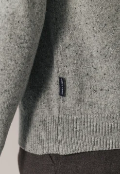 New Ronde hals trui van tweedgaren Truien