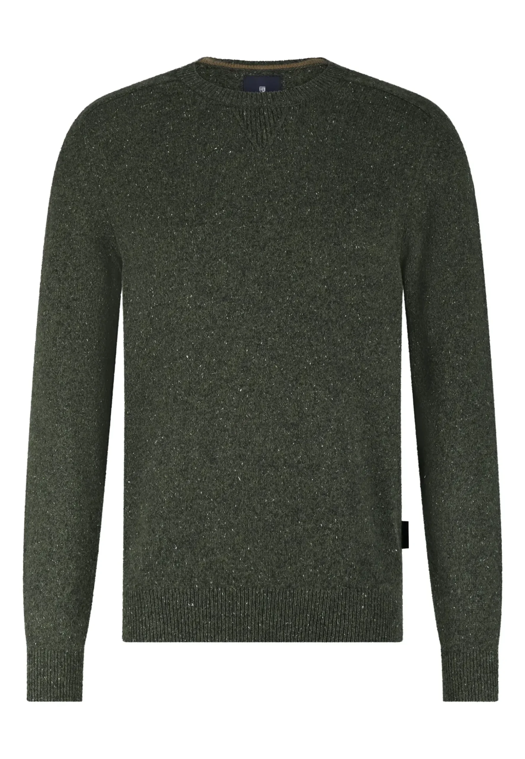 New Ronde hals trui van tweedgaren Truien