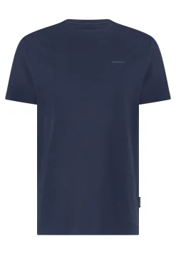 Best Ronde hals T-shirt met structuurpatroon T-Shirts