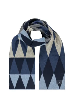 New Sjaal met geometrisch ruitdessin Sjaals