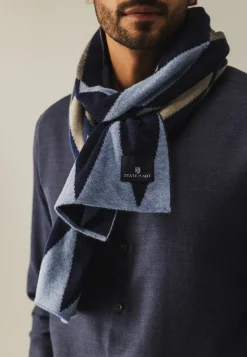 New Sjaal met geometrisch ruitdessin Sjaals