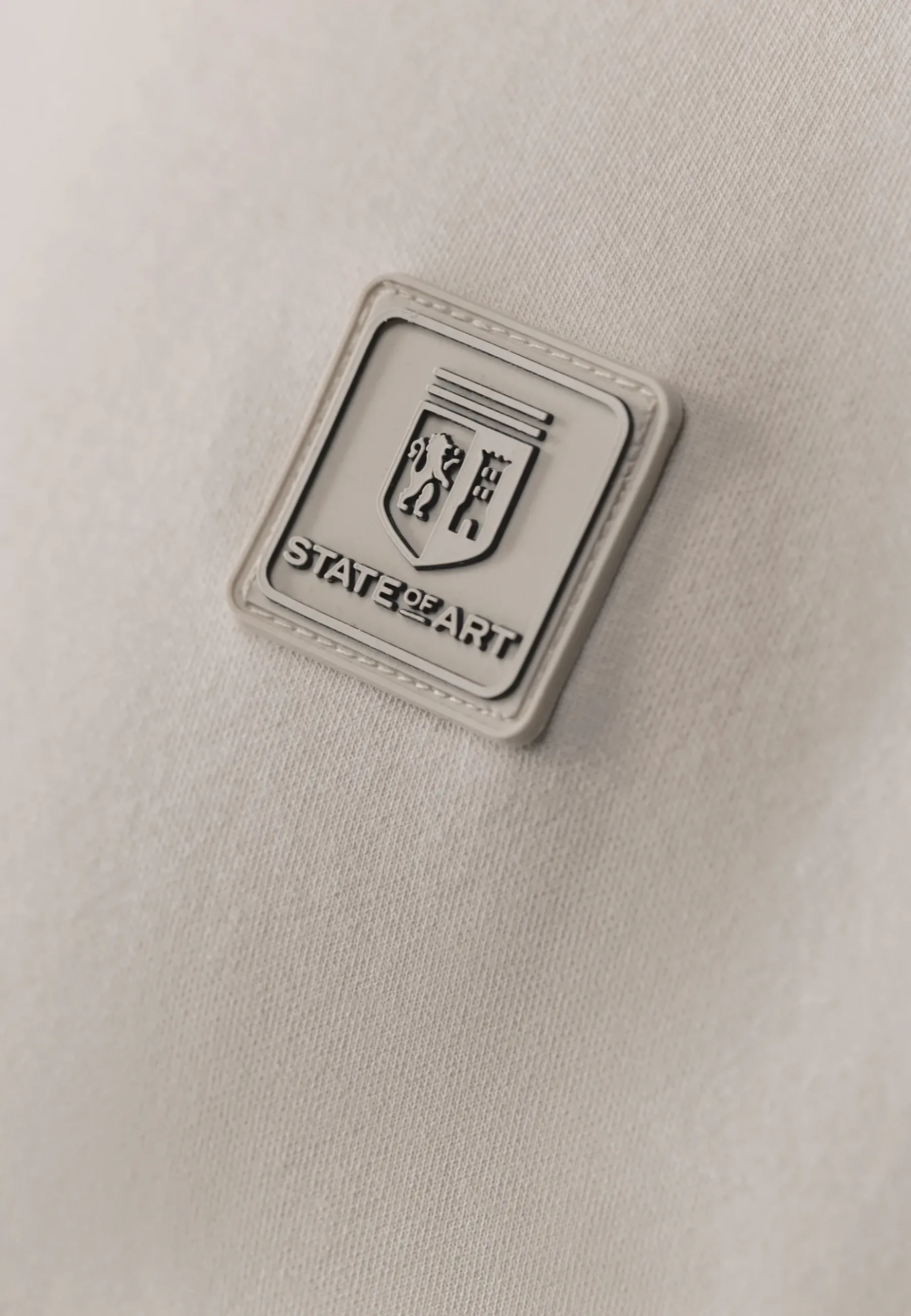 New Sweatshirt met halve rits en fancy details Truien