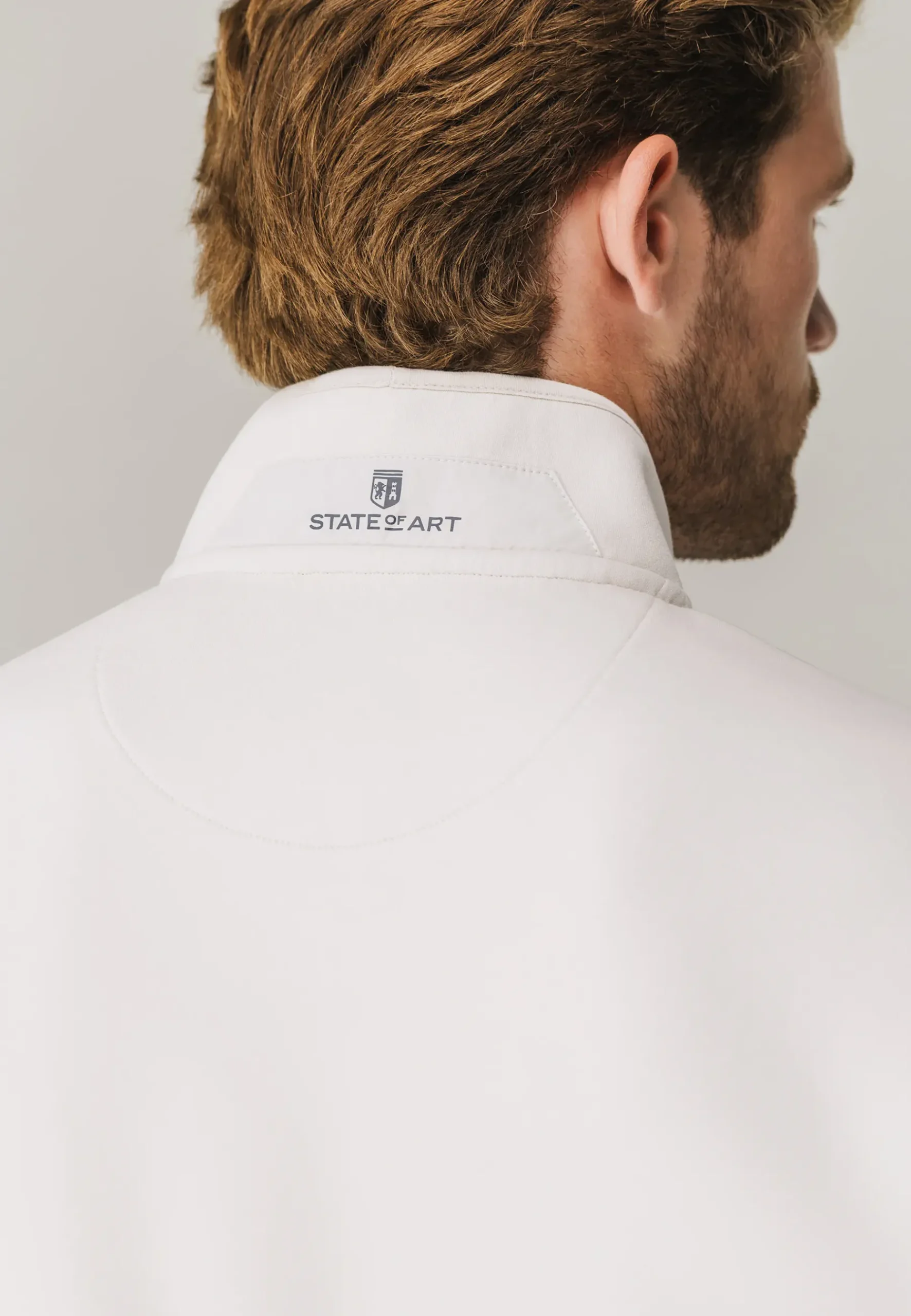 New Sweatshirt met halve rits en fancy details Truien