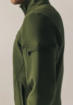 Discount Sweatvest van een katoenmix Vesten