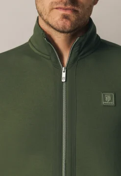 Discount Sweatvest van een katoenmix Vesten