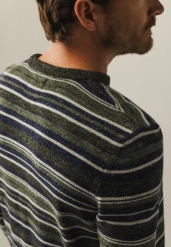 Trui met streepdessin Truien