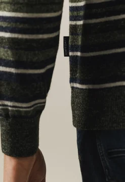 Trui met streepdessin Truien