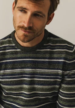 Trui met streepdessin Truien