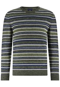 Trui met streepdessin Truien