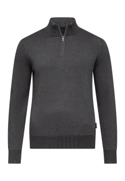 Clearance Trui van biologisch katoen met structuur Truien