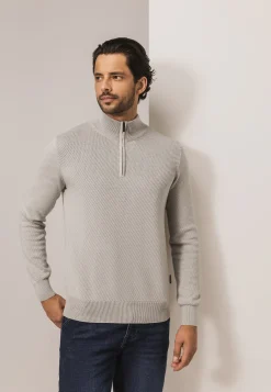 Discount Trui van biologisch katoen met structuur Truien