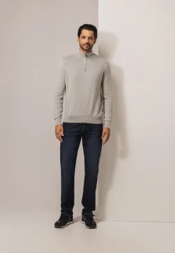 Discount Trui van biologisch katoen met structuur Truien