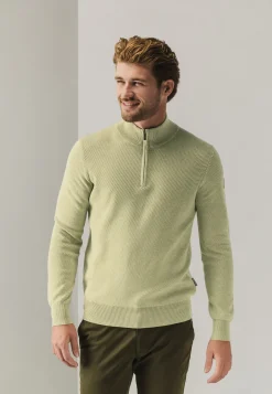 Trui van biologisch katoen met structuur Truien