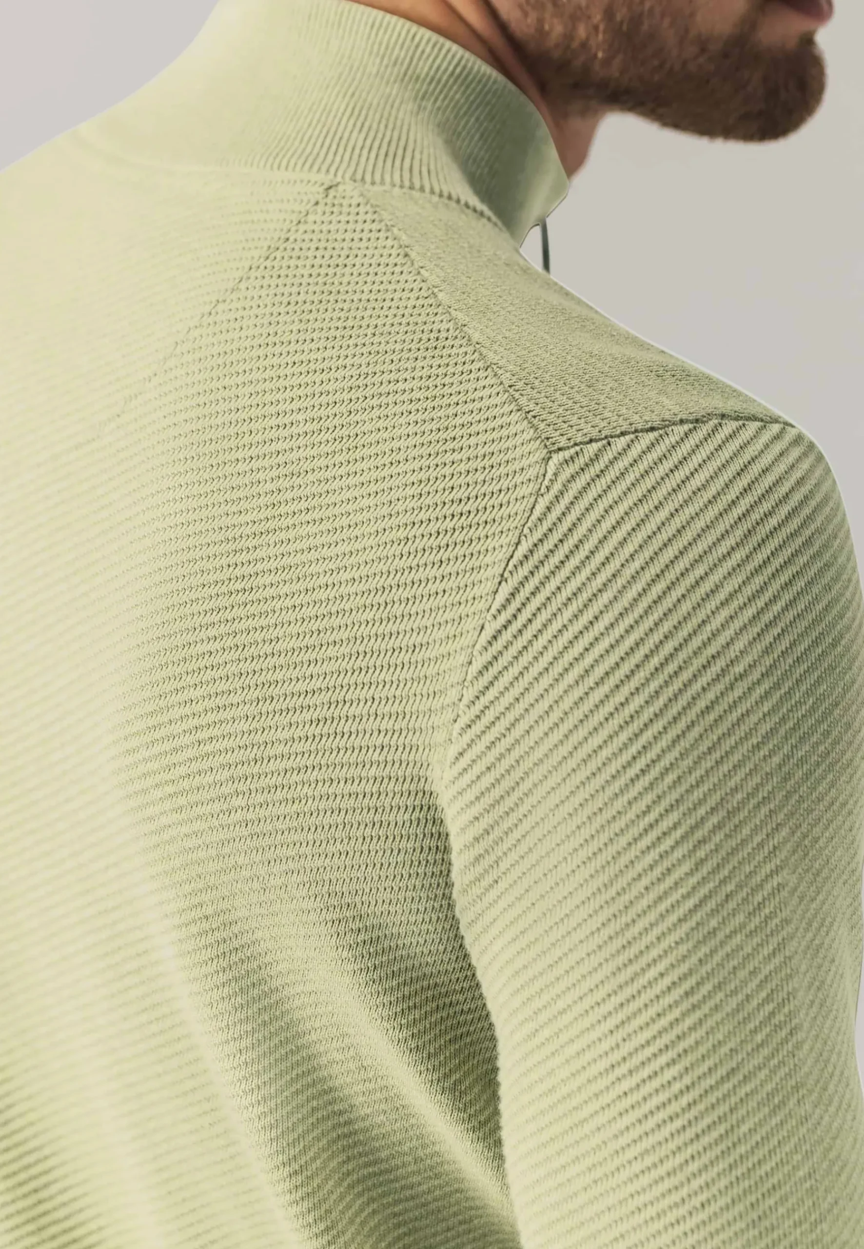 Trui van biologisch katoen met structuur Truien