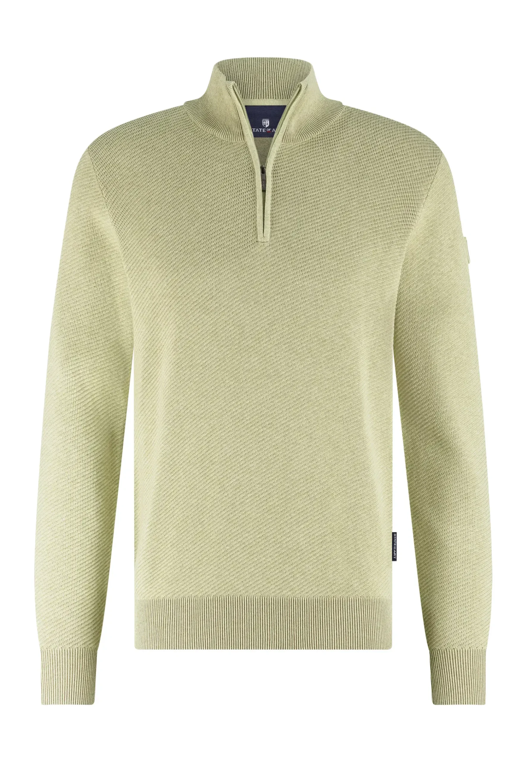 Trui van biologisch katoen met structuur Truien