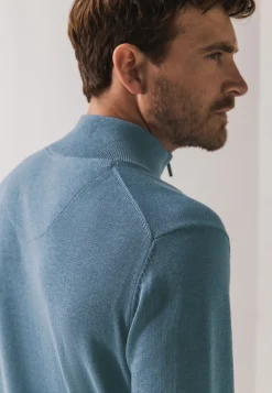 Best Trui van katoen met halve rits Truien