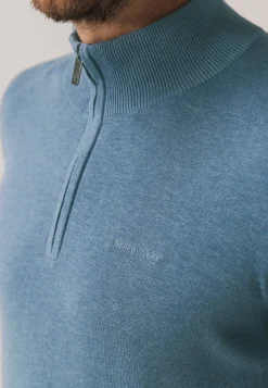 Best Trui van katoen met halve rits Truien