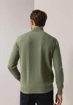 Best Trui van katoen met halve rits Truien