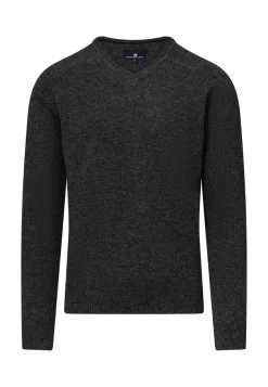 Clearance Trui van lamswol met V-hals Truien