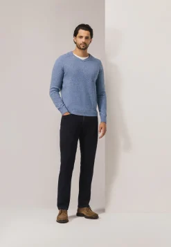 Sale Trui van lamswol met V-hals Truien