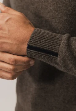 Sale Trui van lamswol met V-hals Truien