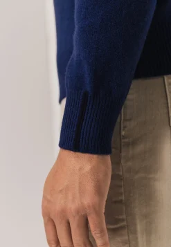 Online Trui van lamswol met V-hals Truien