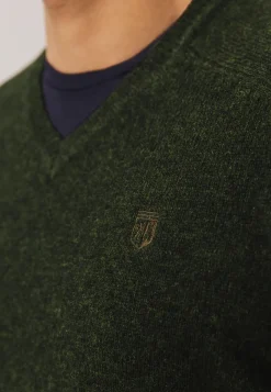 New Trui van lamswol met V-hals Truien