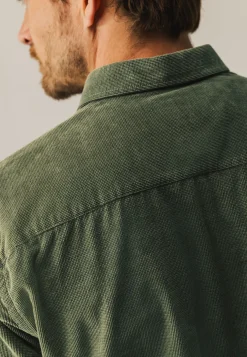 Discount Velours overhemd van katoen Overhemden