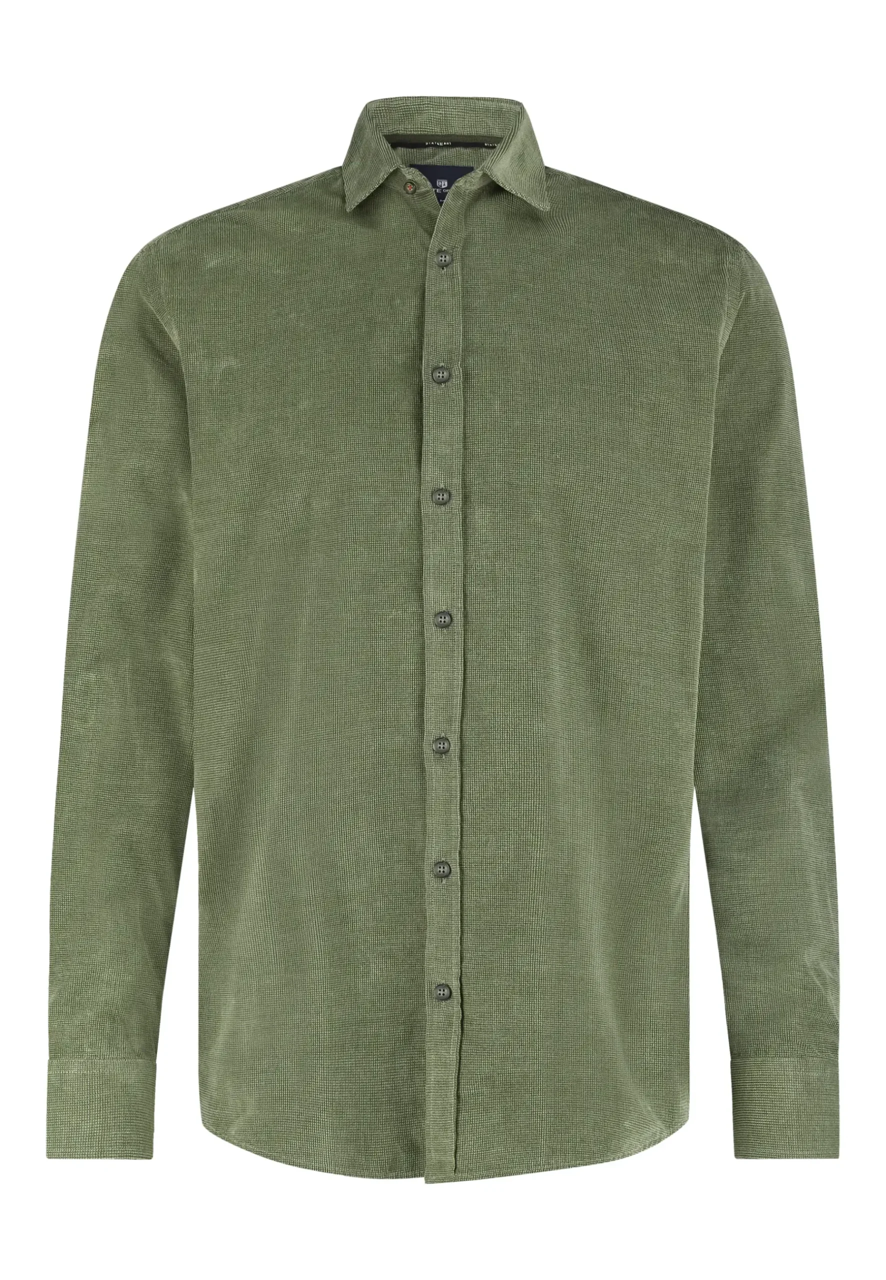 Discount Velours overhemd van katoen Overhemden