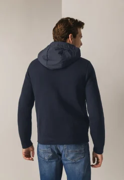 Outlet Vest met nylon voorkant Vesten