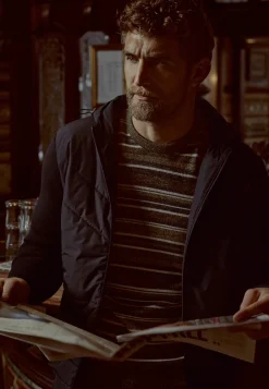 Outlet Vest met nylon voorkant Vesten