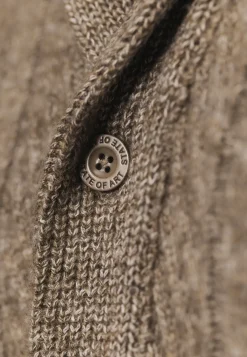 Outlet Vest met sjaalkraag van CIPRO-garen Vesten