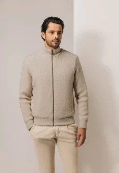 Outlet Vest met teddy binnenzijde Vesten