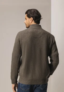 Hot Vest van een lamswolmix Vesten