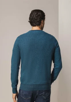 Best V-hals trui van biologisch katoen Truien