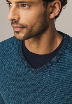 Best V-hals trui van biologisch katoen Truien