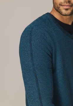 Best V-hals trui van biologisch katoen Truien