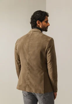 Sale Volledig gevoerde babycord blazer Blazers