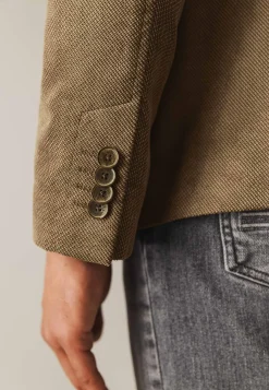 Sale Volledig gevoerde babycord blazer Blazers