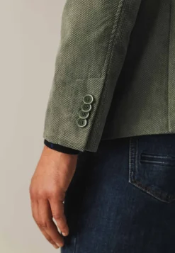 Discount Volledig gevoerde babycord blazer Blazers